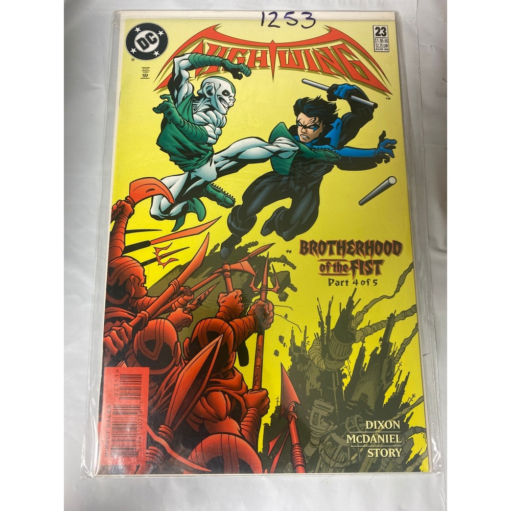 DC Comics Nightwing 23 Brotherhood of the Fist Part 4 of 5 Aug 1998 Dixon